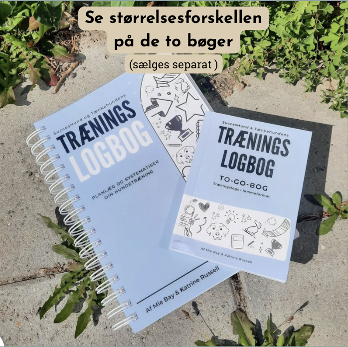 SuccesHund & Tænkehundens TO-GO bog (lille træningslogbog i lommeformat) - Billede 5