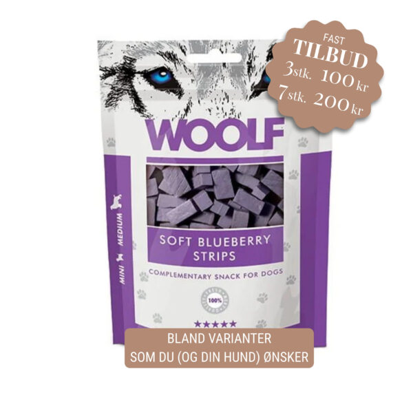 Woolf Soft Blueberry Strips