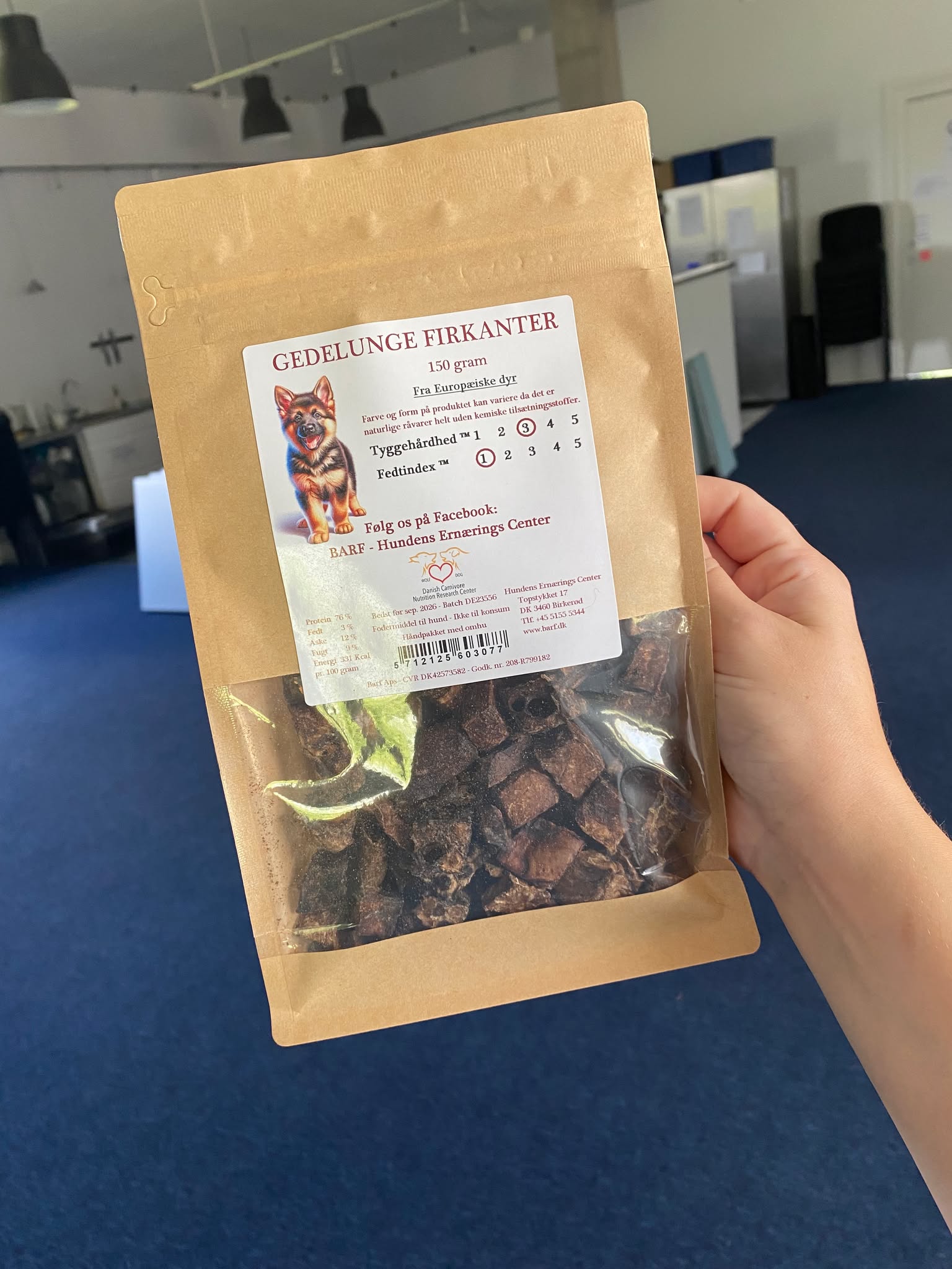 Gedelunge terninger, 150 gram - Billede 2