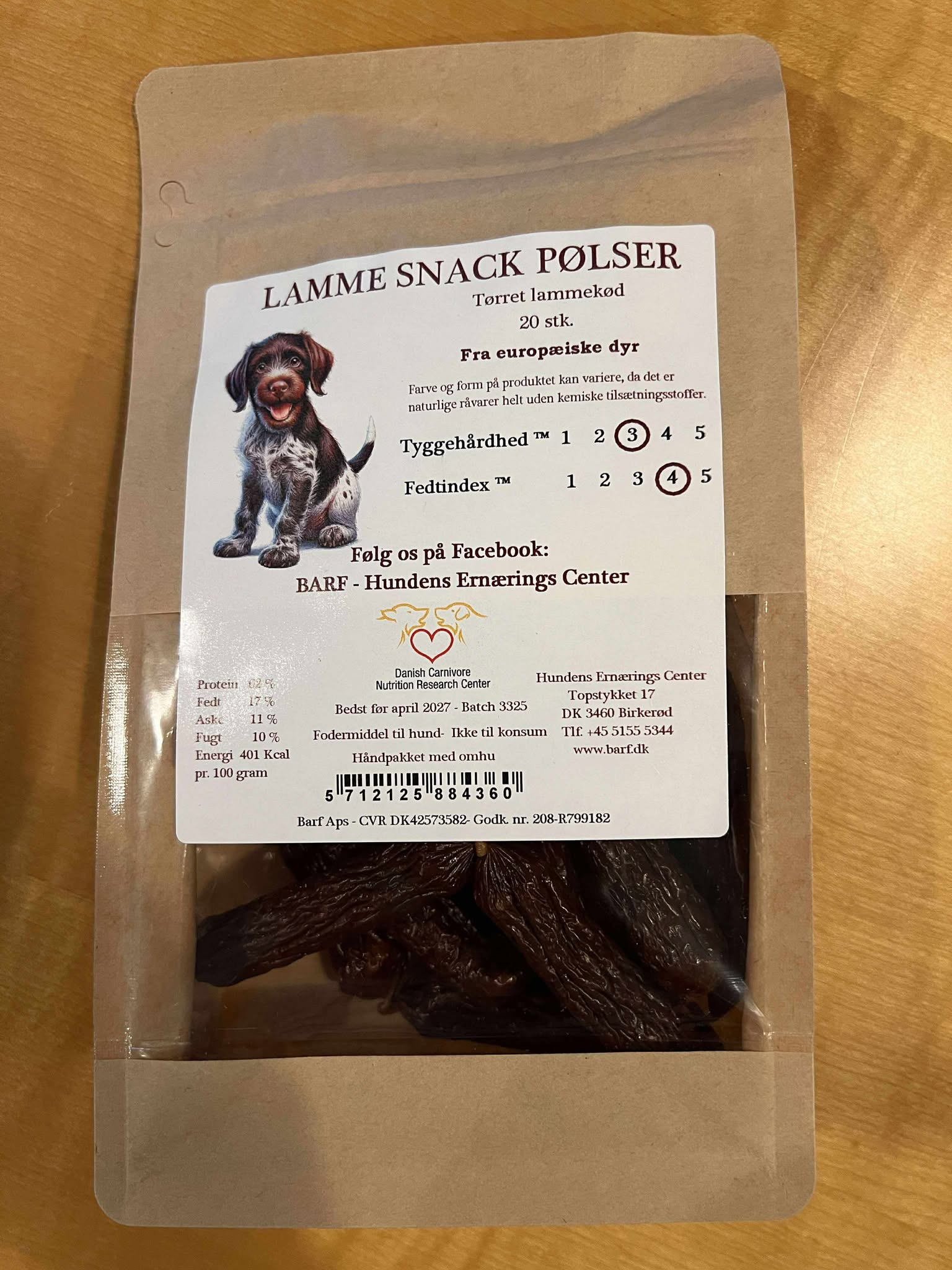 Lamme snack pølser 20 stk (ca. 200g)