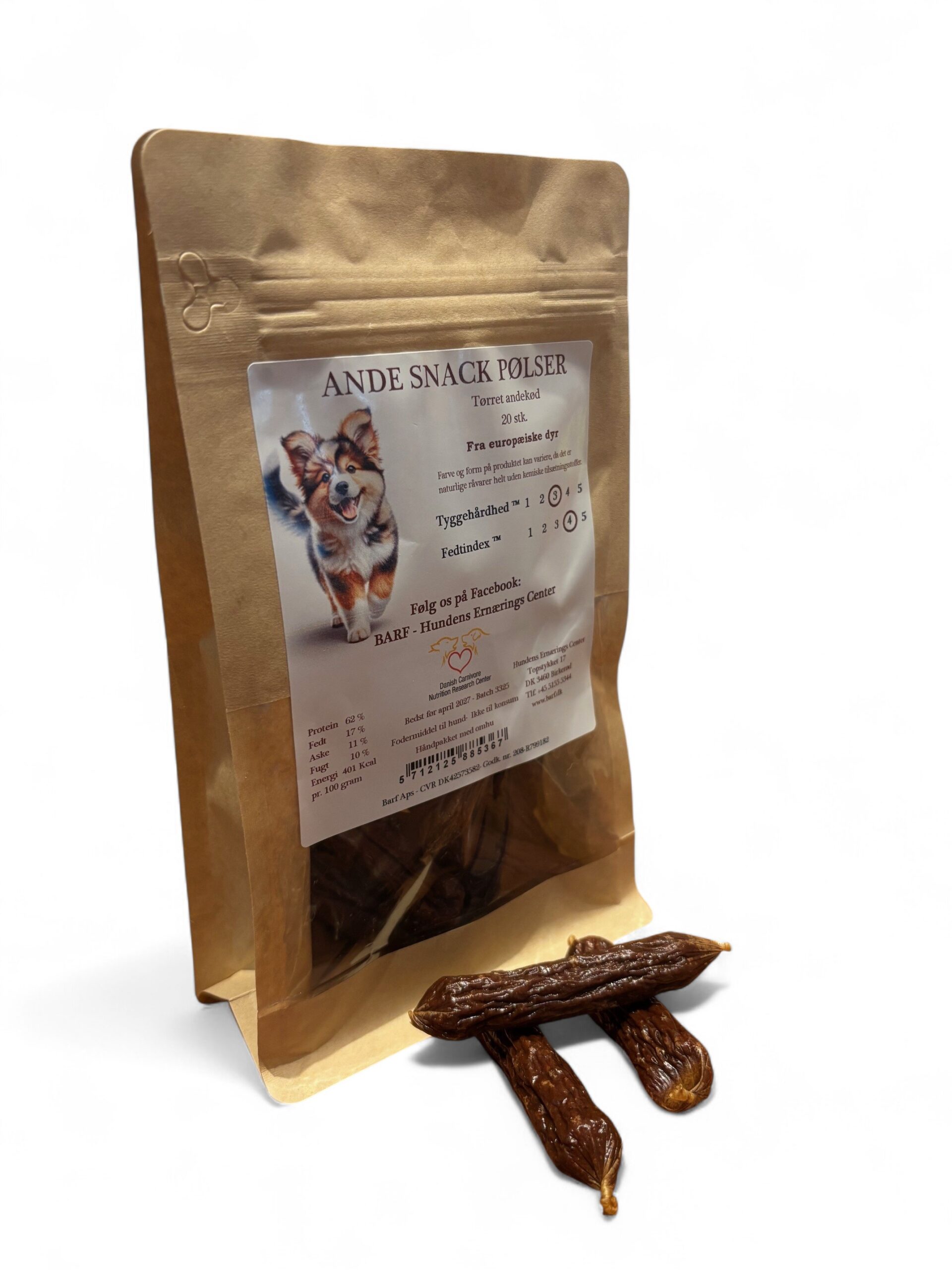 Ande snack pølser 20 stk (ca. 200g) - Billede 2