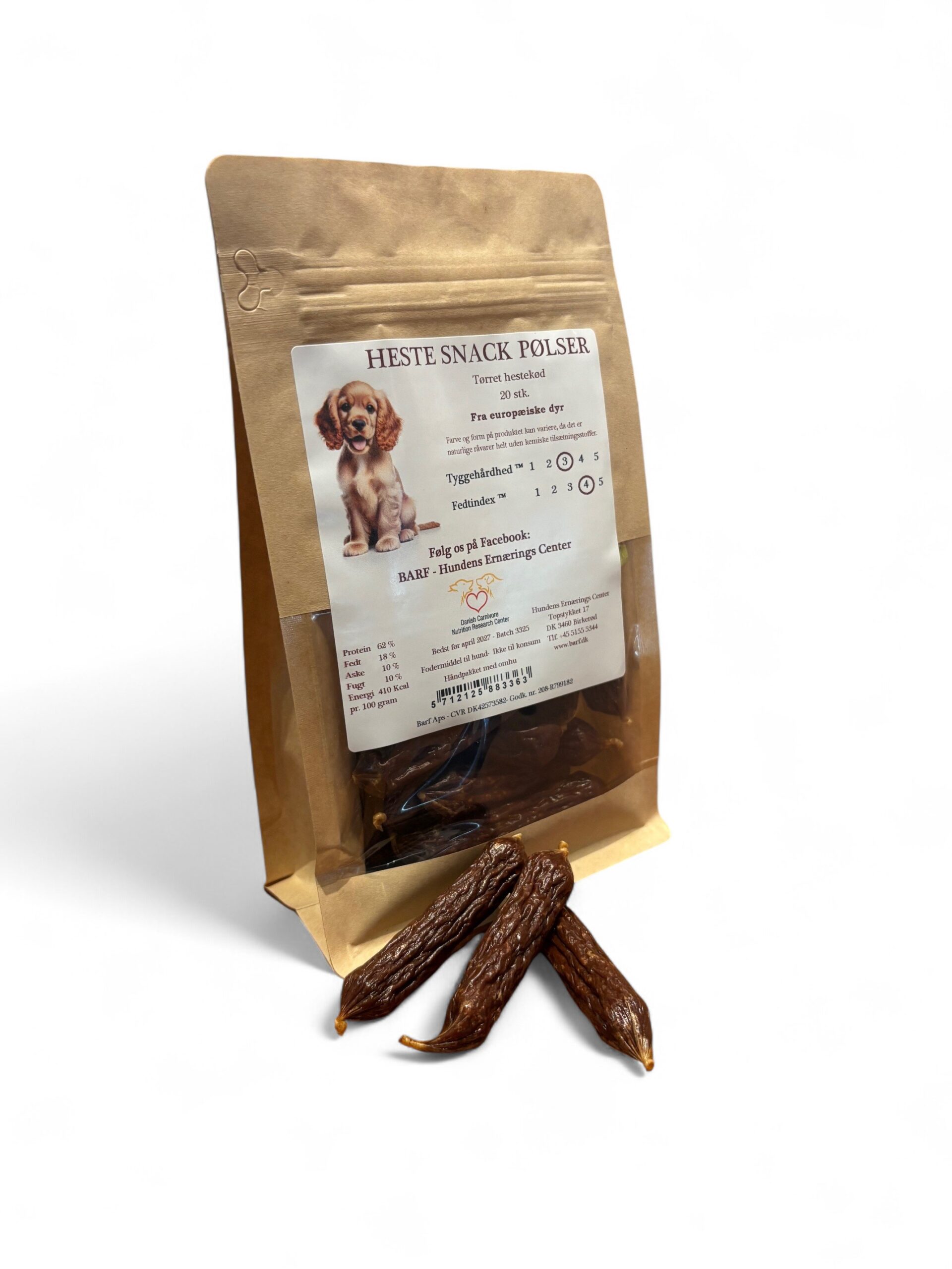 Heste snack pølser 20 stk (ca. 200g) - Billede 2