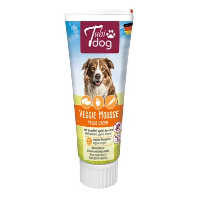 Tubidog med grøntsagsmousse 75 gr. (Godbid på tube)